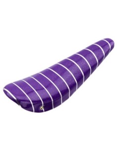 20 Banana Saddle Sparkle/Purple W/Silver Stripe.